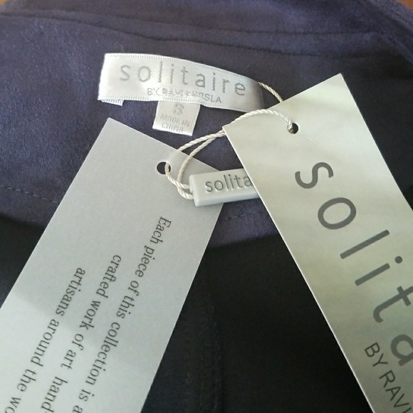 Solitude by Ravi Khosla Faux Suede Jacket - Picture 6 of 6